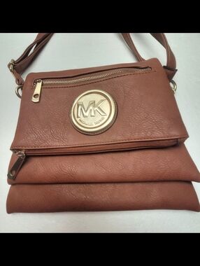 Imitation Michael Kors Brown Shoulder Bag